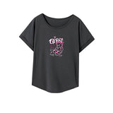 Maxbell Maxbell Women's T Shirt Summer Classic Activewear Crewneck Tee for Trip XXL