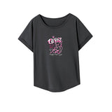 Maxbell Maxbell Women's T Shirt Summer Classic Activewear Crewneck Tee for Trip XXL