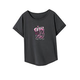 Maxbell Maxbell Women's T Shirt Summer Classic Activewear Crewneck Tee for Trip XXL