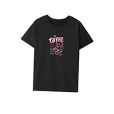 Maxbell Maxbell Women's T Shirt Summer Regular Neck Tee for Vacation Hiking Walking XXL Black