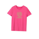 Maxbell Maxbell Womens T Shirt Summer Ladies Crewneck Shirt for Holiday Traveling Daily Wear M Rose Pink