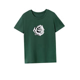 Maxbell Maxbell T Shirt for Women Summer Soft Basic Tee Shirt for Backpacking Holiday Office XL Green