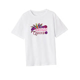 Maxbell Maxbell Womens T Shirt Summer Soft Stylish Crew Neck Shirt for Holiday Trip Vacation M White
