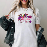 Maxbell Maxbell Womens T Shirt Summer Soft Stylish Crew Neck Shirt for Holiday Trip Vacation M White