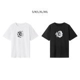 Maxbell Maxbell Womens T Shirt Summer Costume Basic Tee Shirt for Traveling Daily Wear Beach S Black