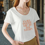 Maxbell Maxbell T Shirt for Women Summer Costume Short Sleeve Top for Office Walking Holiday M White