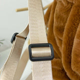 4xPanda Plush Backpack Casual Daypack Shoulder Purse for Party Shopping Street S