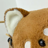 4xPanda Plush Backpack Casual Daypack Shoulder Purse for Party Shopping Street S