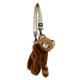 4xPanda Plush Backpack Casual Daypack Shoulder Purse for Party Shopping Street S