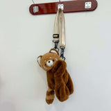 4xPanda Plush Backpack Casual Daypack Shoulder Purse for Party Shopping Street S