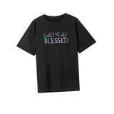Maxbell Maxbell Women's T Shirt Summer Activewear Soft Basic Tee for Street Beach Daily Wear XXL Black