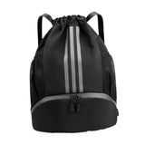 Maxbell 3xDrawstring Backpack Daypack Sports Drawstring Backpack for Gym Casual Hiking