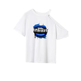 Maxbell Maxbell Women's T Shirt Summer Sportswear Soft Crewneck Tee for Beach Traveling Work S