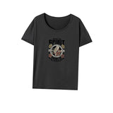 Maxbell Maxbell Women's T Shirt Summer Female Basic Tee Shirt for Camping Backpacking Sports XL Grey