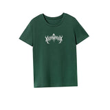 Maxbell Maxbell Womens T Shirt Summer Regular Neck Tee for Sports Traveling Camping XL Green