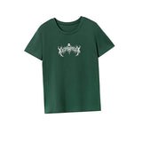 Maxbell Maxbell Womens T Shirt Summer Regular Neck Tee for Sports Traveling Camping XL Green