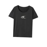 Maxbell Maxbell Women's T Shirt Summer Simple Casual Crewneck Shirt for Work Camping Walking M Grey
