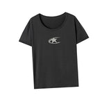 Maxbell Maxbell Women's T Shirt Summer Simple Casual Crewneck Shirt for Work Camping Walking M Grey