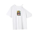 Maxbell Maxbell Womens T Shirt Summer Simple Crew Neck Tee for Backpacking Wear XXL