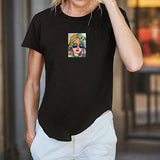 Maxbell Maxbell T Shirt for Women Summer Breathable Crewneck Shirt for Office Walking Travel XXL