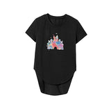 Maxbell Maxbell T Shirt for Women Summer Stylish Crewneck Shirt for Camping Office Traveling XXL