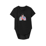 Maxbell Maxbell T Shirt for Women Summer Stylish Crewneck Shirt for Camping Office Traveling XXL