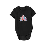 Maxbell Maxbell T Shirt for Women Summer Stylish Crewneck Shirt for Camping Office Traveling XXL