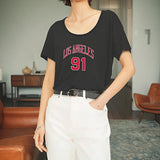 Maxbell Maxbell Womens T Shirt Summer Outfits Casual Crewneck Tee for Holiday Work Commuting M Grey