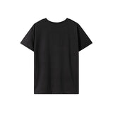 Maxbell Maxbell Women's T Shirt Summer Trendy Basic Tee Shirt for Traveling Office Commuting XL Black