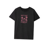 Maxbell Maxbell Women's T Shirt Summer Trendy Basic Tee Shirt for Traveling Office Commuting XXL Black