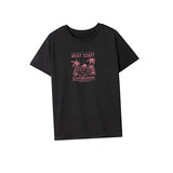 Maxbell Maxbell Women's T Shirt Summer Trendy Basic Tee Shirt for Traveling Office Commuting XXL Black