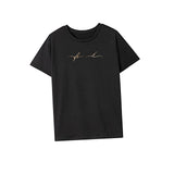 Maxbell Maxbell Womens T Shirt Summer Costume Soft Short Sleeve Top for Shopping XXL Black