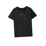 Maxbell Maxbell Women's T Shirt Summer Soft Comfortable Basic Tee for Beach Vacation Holiday XXL Black