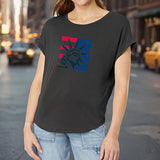 Maxbell Maxbell T Shirt for Women Summer Trendy Basic Tee Shirt for Holiday Beach Daily Wear XXL
