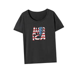 Maxbell Maxbell Women's T Shirt Summer Regular Fit Crewneck Tee for Beach Vacation Commuting M Grey