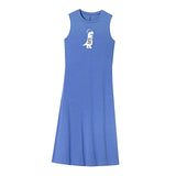 Maxbell Maxbell Women's Long Summer Dress Summer Sundress for Daily Wear Anniversary Walking XXL