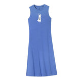 Maxbell Maxbell Women's Long Summer Dress Summer Sundress for Daily Wear Anniversary Walking XXL
