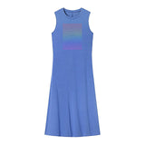 Maxbell Maxbell Women's Long Summer Dress Spring Loose Sundress for Traveling Street Holiday XXL