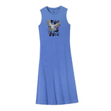 Maxbell Maxbell Women's Long Summer Dress Summer Teen Maxi Dress for Travel Street Commuting M