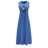 Maxbell Maxbell Women's Long Summer Dress Summer Teen Maxi Dress for Travel Street Commuting XXL