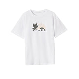 Maxbell Maxbell T Shirt for Women Summer Casual Crew Neck Tee for Traveling Backpacking Work M White