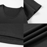 Maxbell Maxbell Womens T Shirt Summer Stylish Crew Neck Tee for Traveling Shopping Commuting XXL