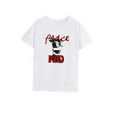 Maxbell Maxbell T Shirt for Women Summer Soft Crew Neck Shirt for Backpacking Street Holiday XXL White
