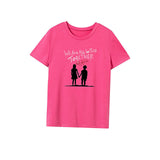 Maxbell Maxbell Womens T Shirt Summer Soft Streetwear Crew Neck Shirt for Beach Camping Trip XXL Rose Pink