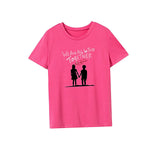 Maxbell Maxbell Womens T Shirt Summer Soft Streetwear Crew Neck Shirt for Beach Camping Trip XXL Rose Pink