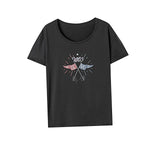 Maxbell Maxbell Women's T Shirt Summer Clothes Outfits Crewneck Tee for Hiking Trip Shopping XXL Grey