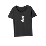 Maxbell Maxbell T Shirt for Women Summer Clothing Crewneck Shirt for Shopping Traveling Work XXL Grey