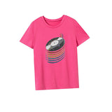 Maxbell Maxbell T Shirt for Women Summer Soft Clothes Crewneck Shirt for Holiday Hiking Work XXL Rose Pink