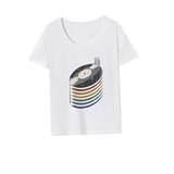 Maxbell Maxbell T Shirt for Women Summer Souvenir Soft Basic Tee for Beach Traveling Street XXL White