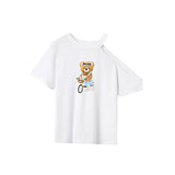 Maxbell Maxbell Womens T Shirt Summer Fashion Crewneck Shirt for Daily Wear Office Commuting XXL